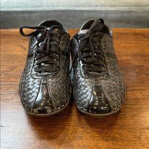 Cole Haan Black Textured Women's Flats